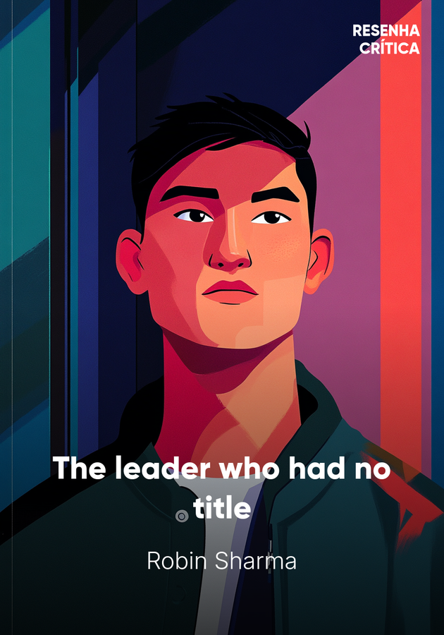 Capa do livro The leader who had no title, de Robin Sharma — resumo e resenha crítica no 12min