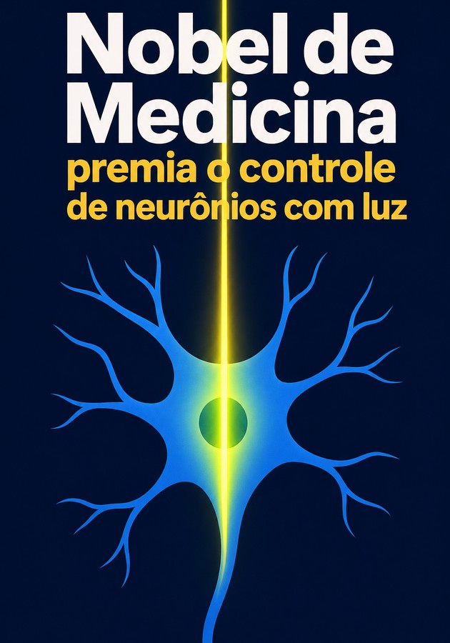 Capa do livro Nobel de Medicina premia o controle de neurônios com luz, de 12min Originals — resumo e resenha crítica no 12min