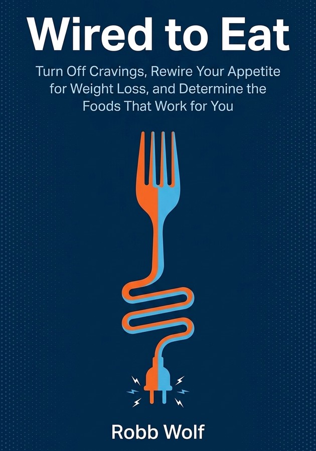 Book cover of Wired to Eat by Robb Wolf — critical summary review on 12min