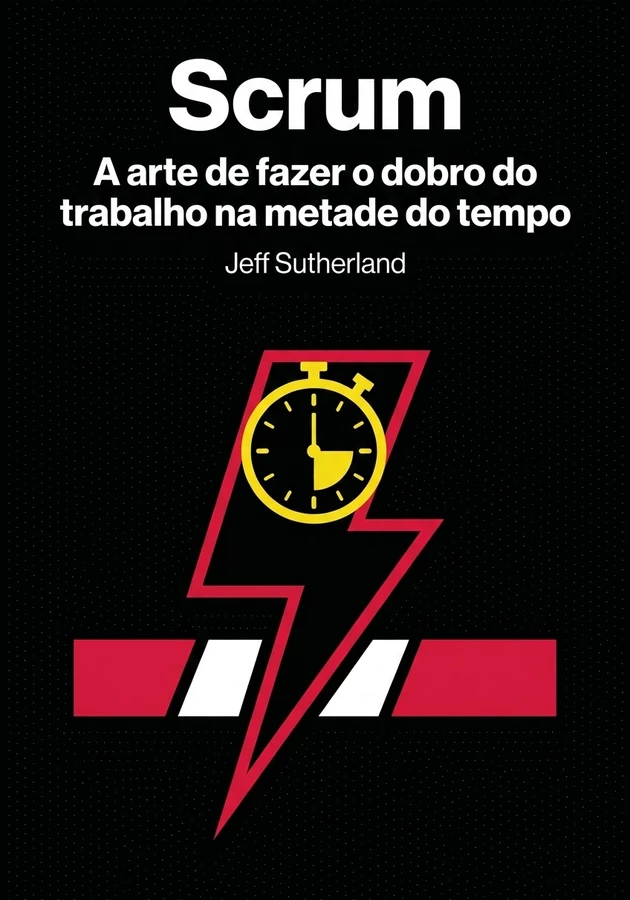 Capa do livro Scrum, de Jeff Sutherland — resumo e resenha crítica no 12min