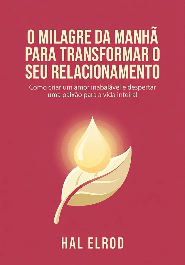Capa do livro O Milagre da Manhã para Transformar o seu Relacionamento, de Hal Elrod — resumo e resenha crítica no 12min