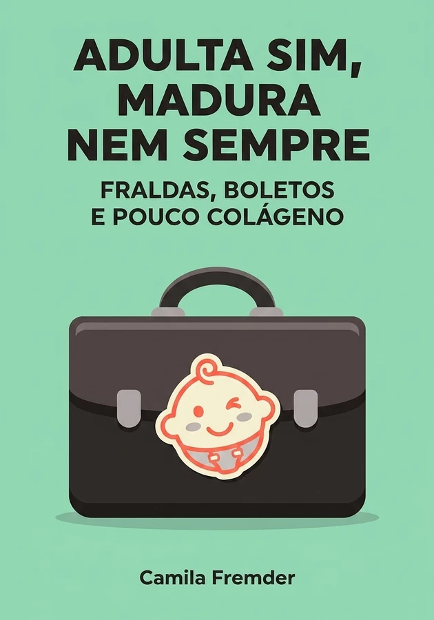Capa do livro Adulta sim, madura nem sempre, de Camila Fremder — resumo e resenha crítica no 12min