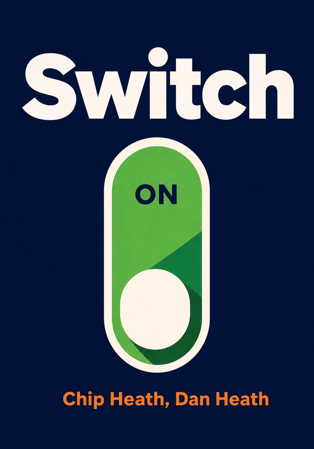 Capa do livro Switch, de Chip Heath — resumo e resenha crítica no 12min