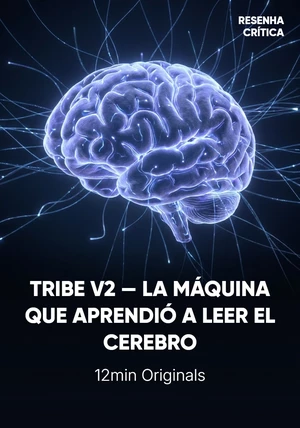 Portada del libro TRIBE V2 — LA MÁQUINA QUE APRENDIÓ A LEER EL CEREBRO, de 12min Originals — resumen crítico y reseña en 12min