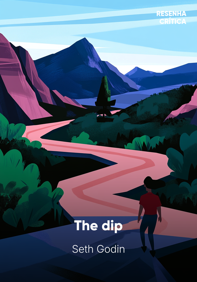 Capa do livro The dip, de Seth Godin — resumo e resenha crítica no 12min