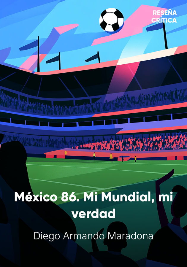 Portada del libro México 86. Mi Mundial, mi verdad, de Diego Armando Maradona — resumen crítico y reseña en 12min