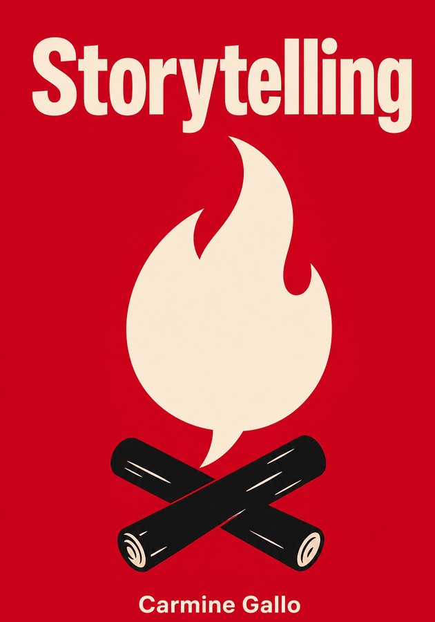 Capa do livro Storytelling , de Carmine Gallo — resumo e resenha crítica no 12min