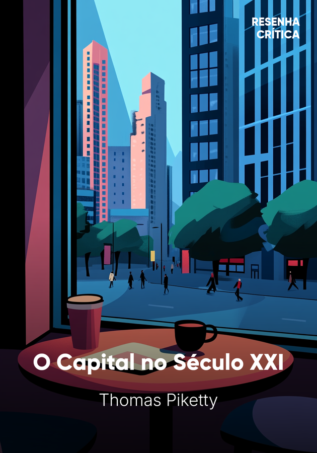 Capa do livro O Capital no Século XXI, de Thomas Piketty — resumo e resenha crítica no 12min