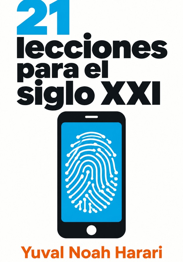 Portada del libro 21 lecciones para el siglo XXI, de Yuval Noah Harari — resumen crítico y reseña en 12min