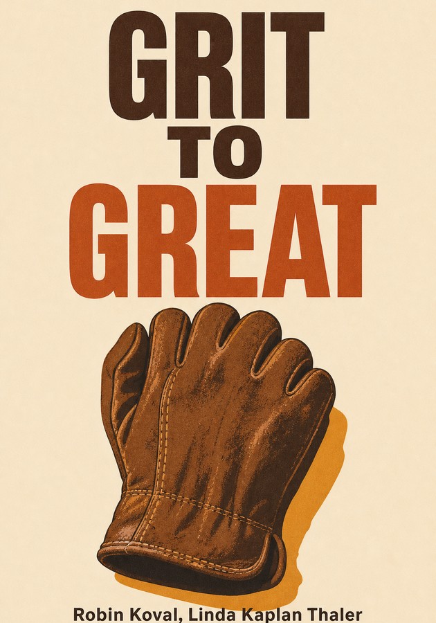 Capa do livro Grit to Great, de Linda Kaplan Thaler & Robin Koval — resumo e resenha crítica no 12min