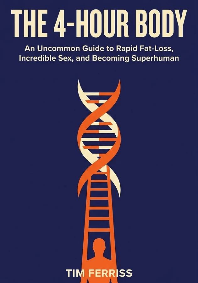Book cover of The 4-Hour Body by Tim Ferriss — critical summary review on 12min