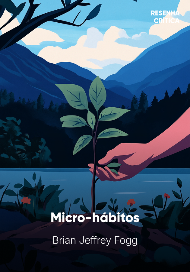 Capa do livro Micro hábitos, de Brian Jeffrey Fogg — resumo e resenha crítica no 12min