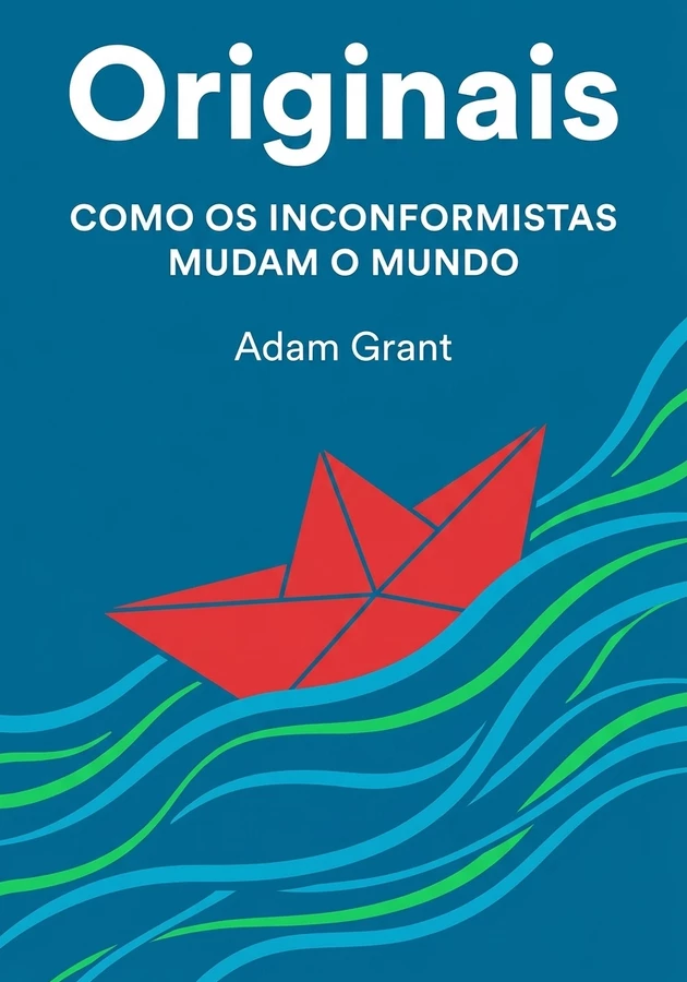 Capa do livro Originais, de Adam Grant — resumo e resenha crítica no 12min