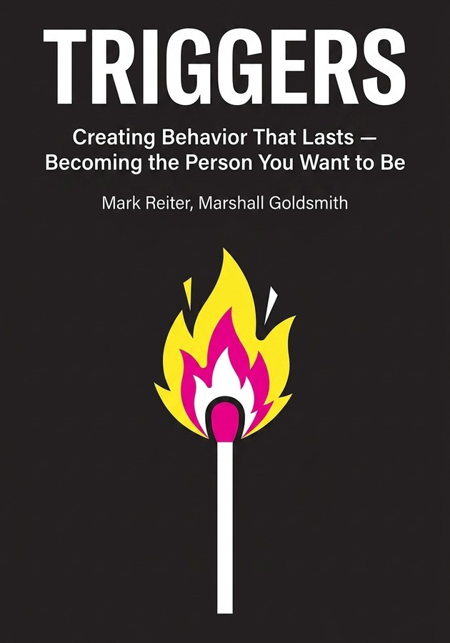 Book cover of Triggers by Marshall Goldsmith — critical summary review on 12min
