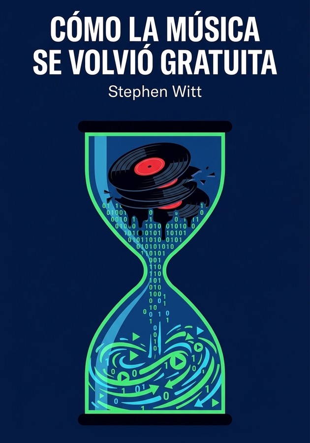 Portada del libro Cómo la música se volvió gratuita, de Stephen Witt — resumen crítico y reseña en 12min