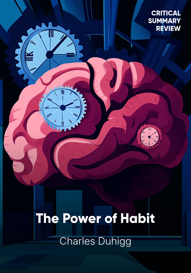 Book cover of The Power of Habit by Charles Duhigg — critical summary review on 12min