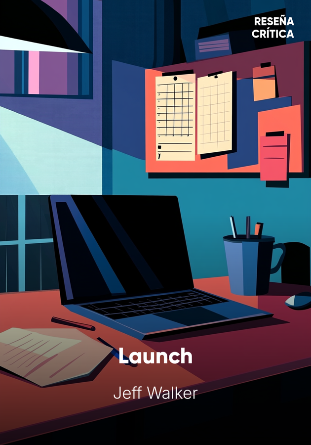 Portada del libro Launch, de Jeff Walker — resumen crítico y reseña en 12min