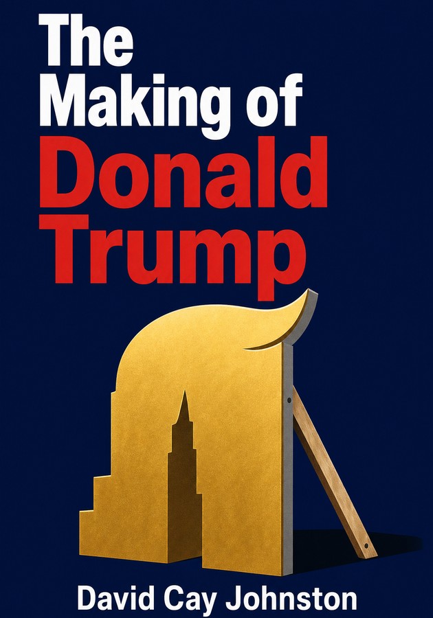 Capa do livro The Making of Donald Trump, de David Cay Johnston — resumo e resenha crítica no 12min