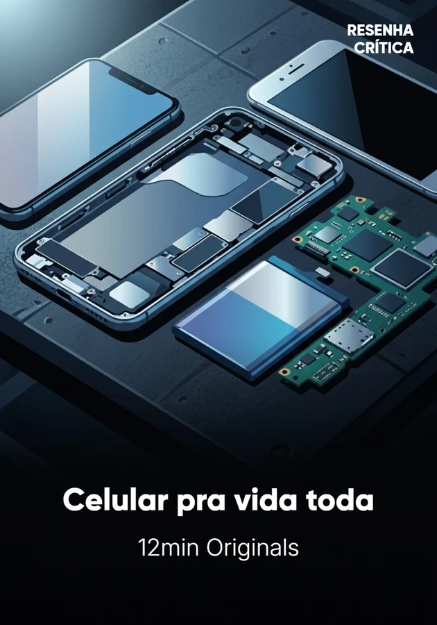 Capa do livro Celular pra vida toda, de 12min Originals — resumo e resenha crítica no 12min