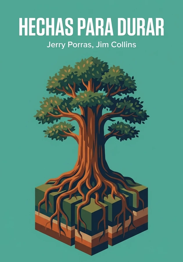 Portada del libro Hechas Para Durar, de Jerry Porras & Jim Collins — resumen crítico y reseña en 12min