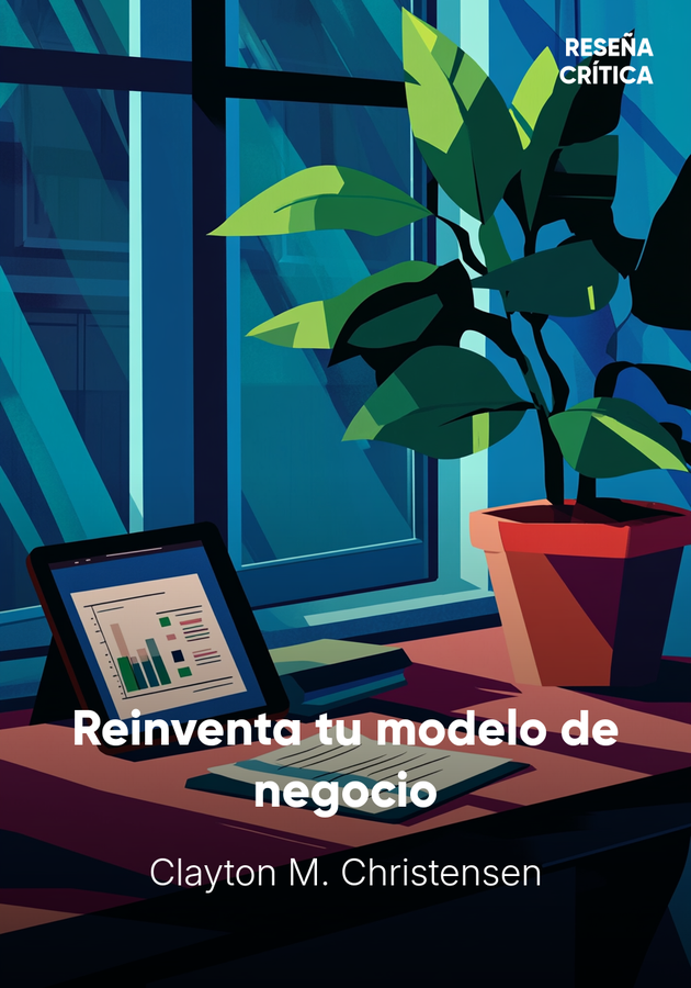 Portada del libro Reinventa tu modelo de negocio, de Clayton M. Christensen — resumen crítico y reseña en 12min