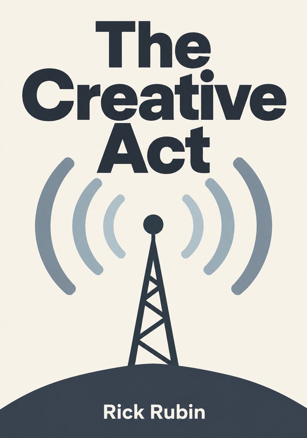 Book cover of The Creative Act by Rick Rubin — critical summary review on 12min