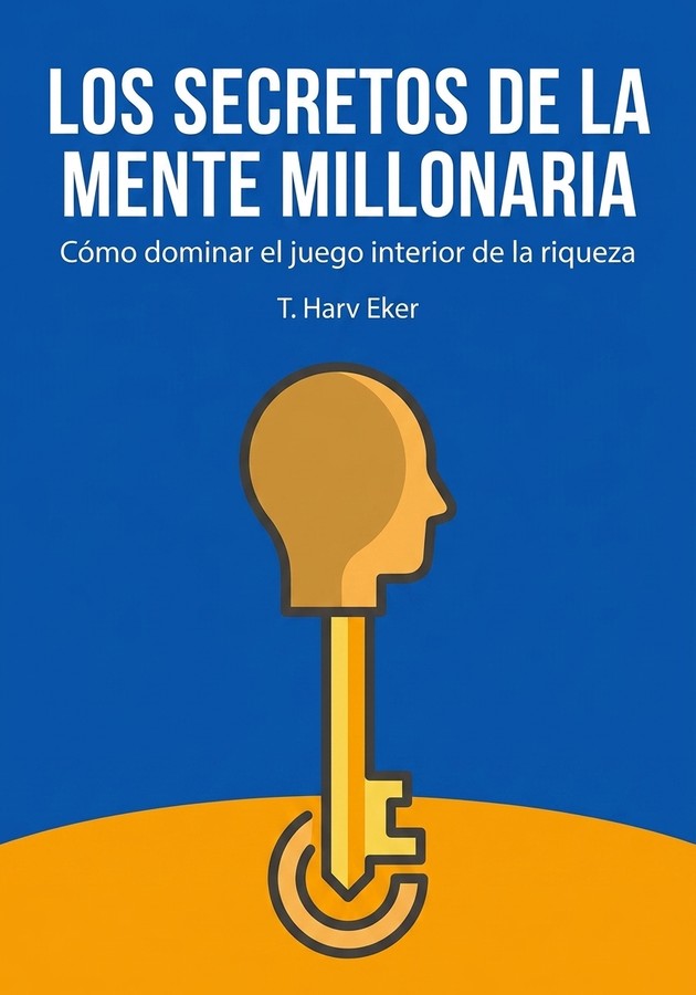 Portada del libro Los secretos de la mente millonaria, de T. Harv Eker — resumen crítico y reseña en 12min