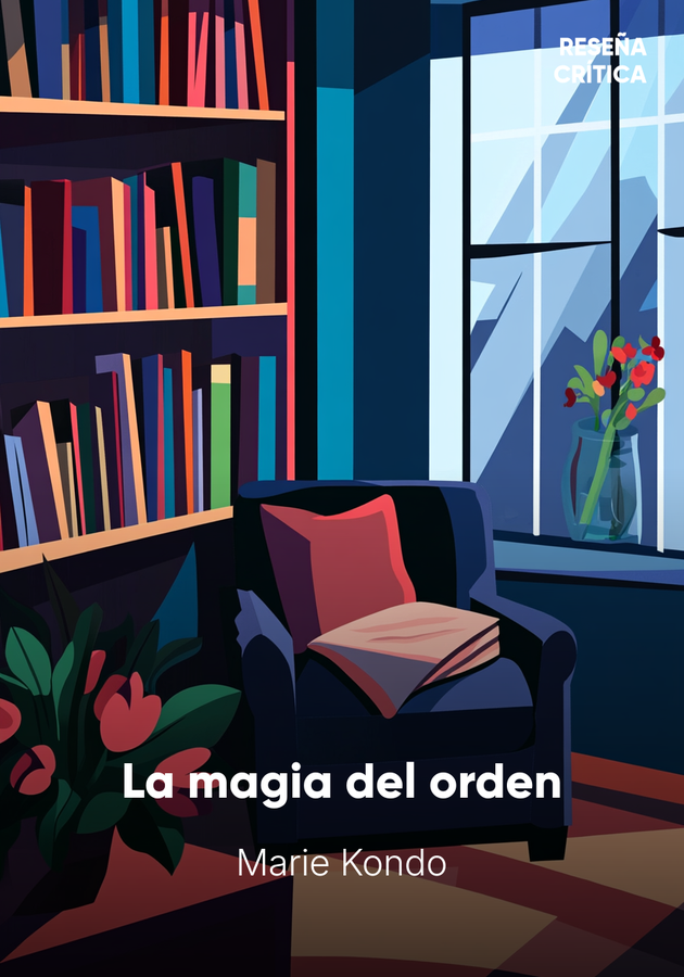 Portada del libro La magia del orden, de Marie Kondo — resumen crítico y reseña en 12min