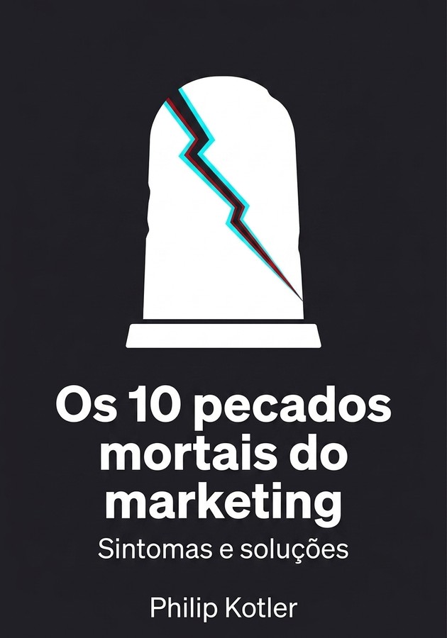 Capa do livro Os 10 pecados mortais do marketing , de Philip Kotler — resumo e resenha crítica no 12min