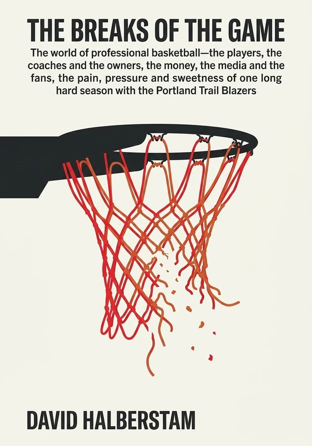 Book cover of The Breaks of the Game by David Halberstam — critical summary review on 12min