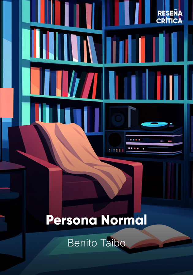 Portada del libro Persona Normal, de Benito Taibo — resumen crítico y reseña en 12min