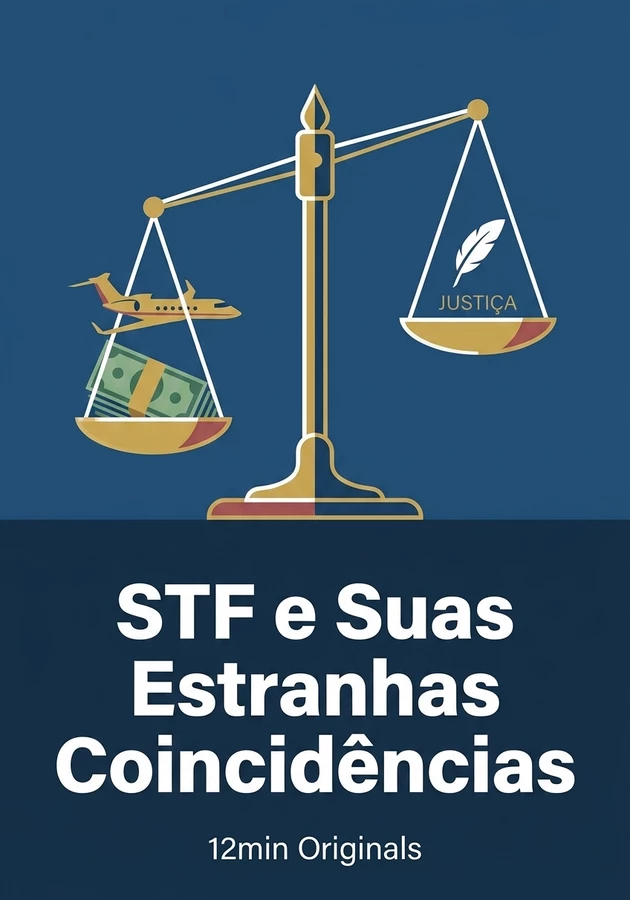 Capa do livro STF e Suas Estranhas Coincidências , de 12min Originals — resumo e resenha crítica no 12min