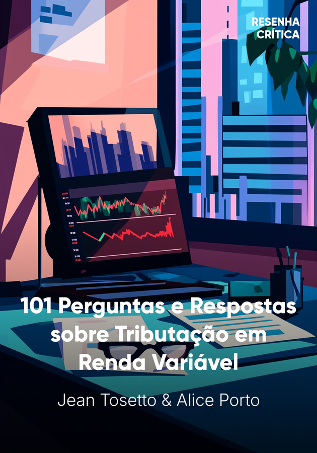 Capa do livro 101 Perguntas e Respostas sobre Tributação em Renda Variável, de Jean Tosetto — resumo e resenha crítica no 12min
