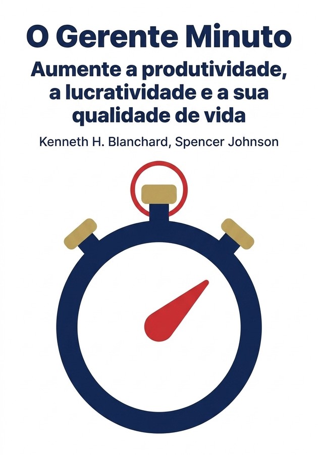 Capa do livro O Gerente Minuto, de Spencer Johnson — resumo e resenha crítica no 12min