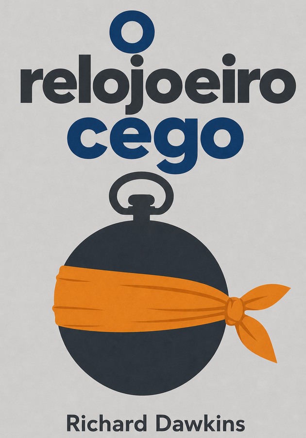 Capa do livro O relojoeiro cego, de  Richard Dawkins — resumo e resenha crítica no 12min