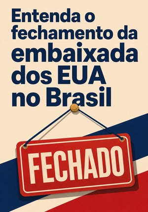 Capa do livro Entenda o fechamento da embaixada dos EUA no Brasil, de 12min Originals — resumo e resenha crítica no 12min