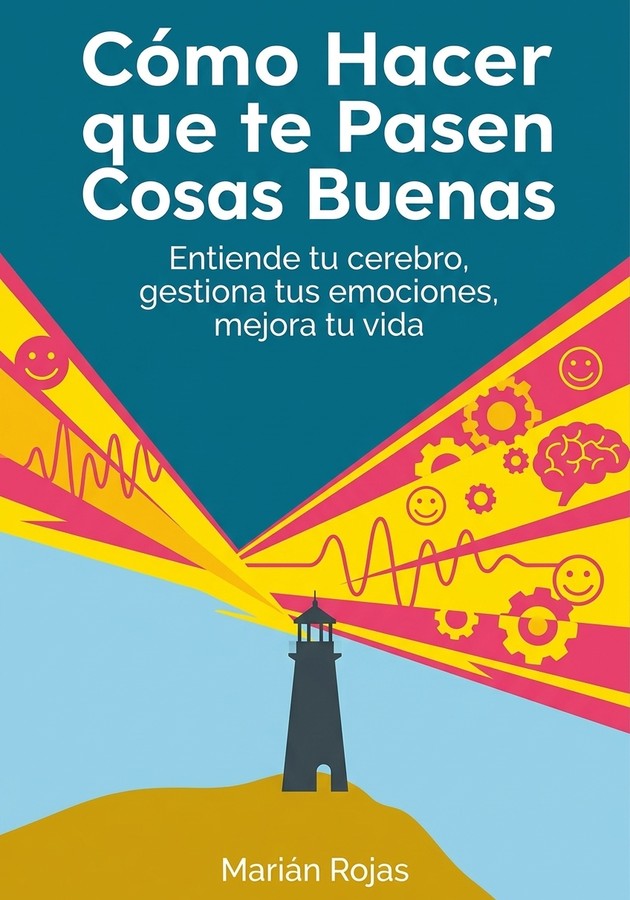 Portada del libro Cómo Hacer que te Pasen Cosas Buenas, de Marián Rojas — resumen crítico y reseña en 12min