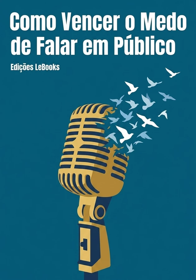 Capa do livro Como Vencer o Medo de Falar em Público, de Edições LeBooks — resumo e resenha crítica no 12min