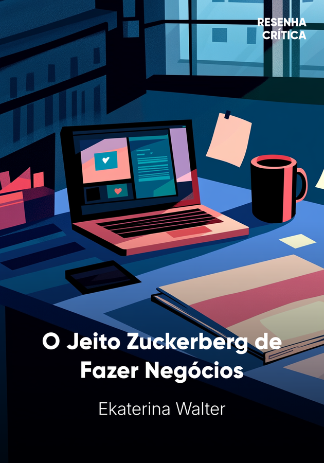 Capa do livro O Jeito Zuckerberg de Fazer Negócios, de Ekaterina Walter — resumo e resenha crítica no 12min