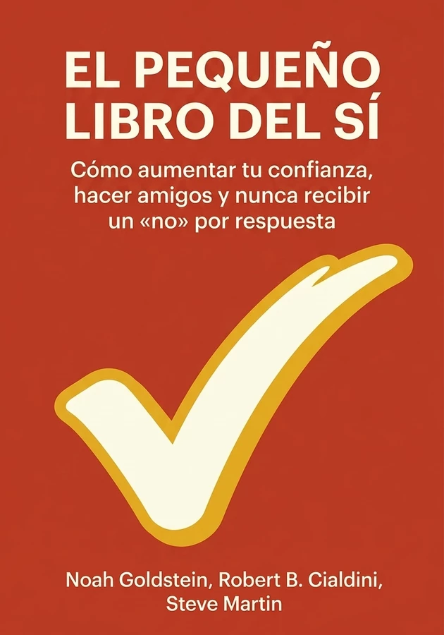 Portada del libro El pequeño libro del sí, de Noah Goldstein & Robert B. Cialdini & Steve Martin — resumen crítico y reseña en 12min