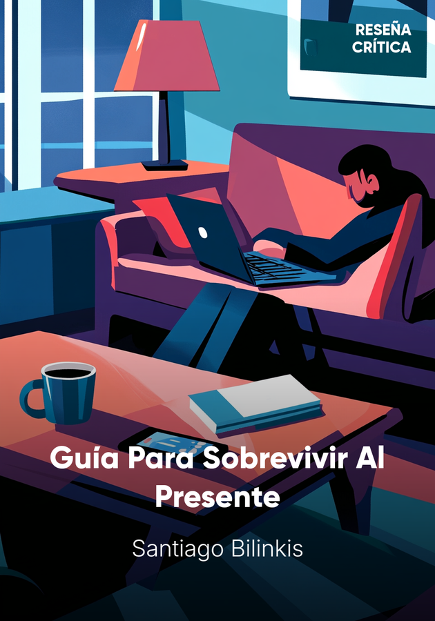 Portada del libro Guía Para Sobrevivir Al Presente, de Santiago Bilinkis — resumen crítico y reseña en 12min