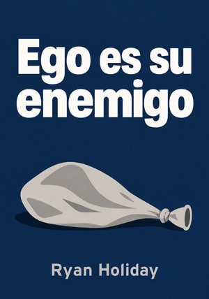 Portada del libro Ego es su enemigo, de Ryan Holiday — resumen crítico y reseña en 12min