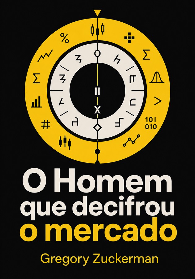 Capa do livro O Homem que decifrou o mercado, de Gregory Zuckerman — resumo e resenha crítica no 12min