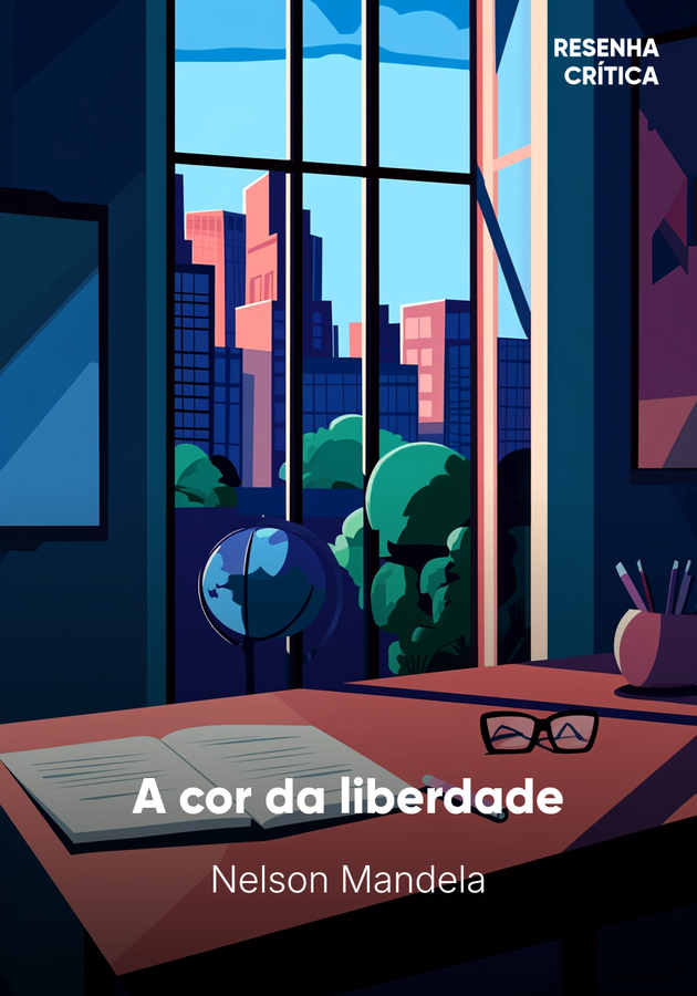 Capa do livro A cor da liberdade, de Nelson Mandela — resumo e resenha crítica no 12min