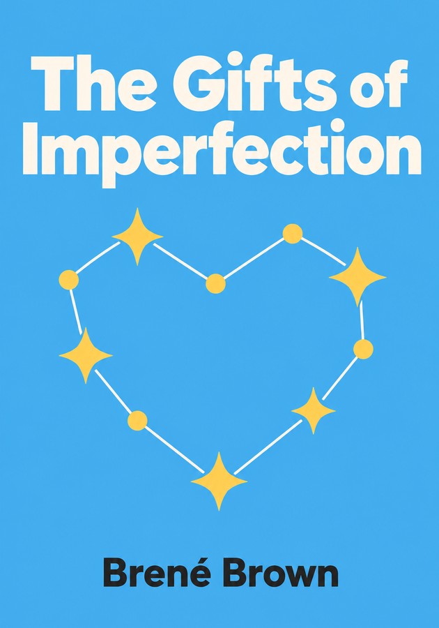 Book cover of The Gifts of Imperfection by Brené Brown — critical summary review on 12min