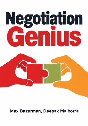 Portada del libro Negotiation Genius, de Max Bazerman & Deepak Malhotra — resumen crítico y reseña en 12min