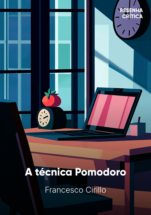 Capa do livro A técnica Pomodoro, de Francesco Cirillo — resumo e resenha crítica no 12min