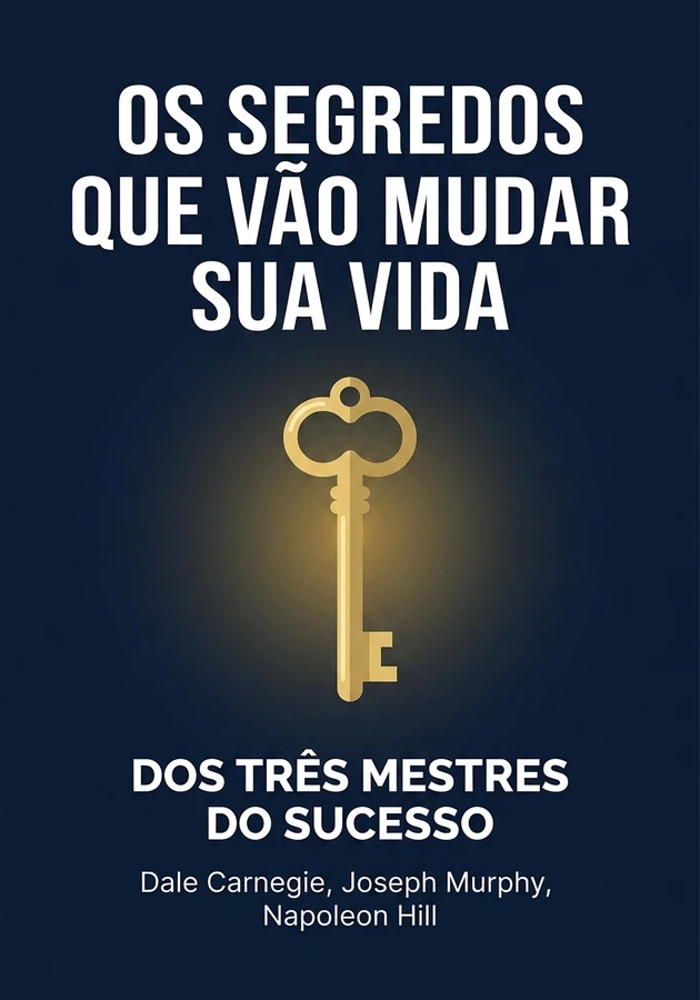 Capa do livro Os Segredos que Vão Mudar sua Vida, de Dale Carnegie & Joseph Murphy & Napoleon Hill — resumo e resenha crítica no 12min