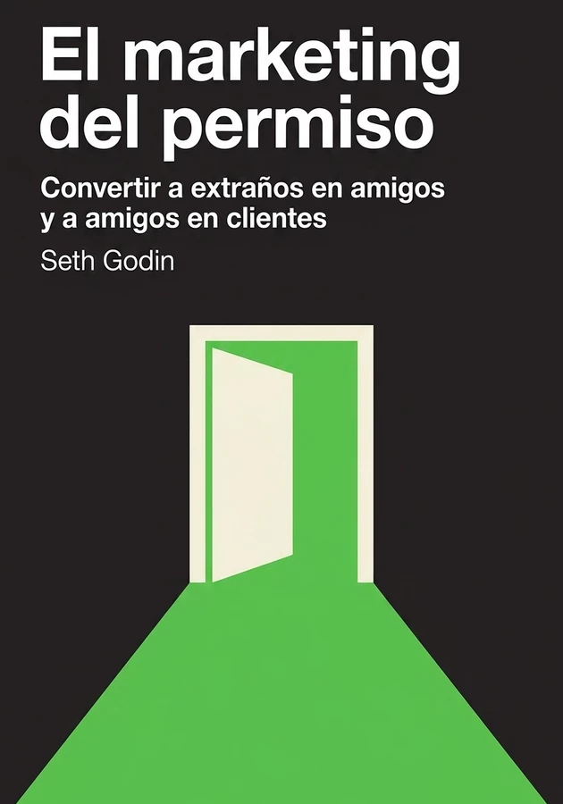 Portada del libro El marketing del permiso, de Seth Godin — resumen crítico y reseña en 12min