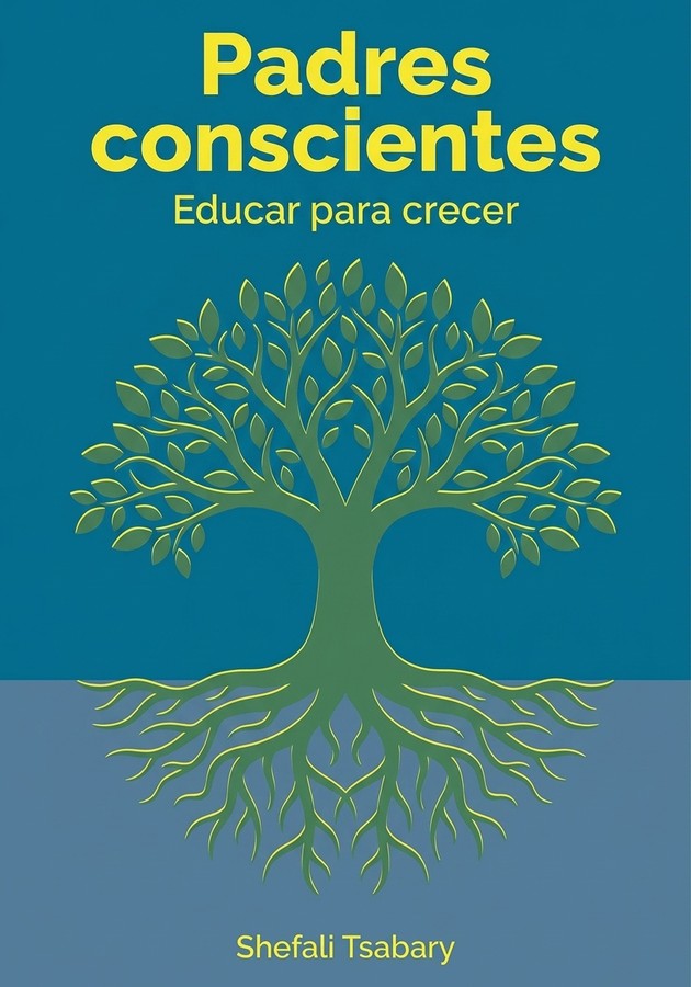 Portada del libro Padres conscientes, de Shefali Tsabary — resumen crítico y reseña en 12min